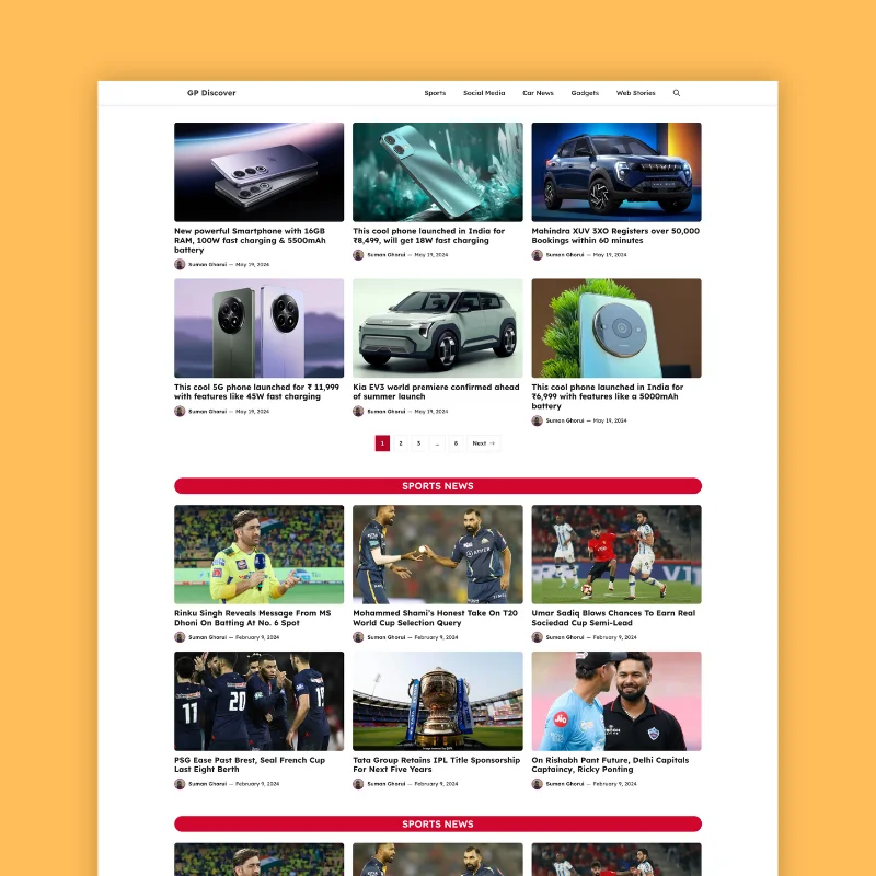 GP Discover Pro Theme
