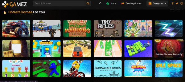 Gamez Script (Online Gaming Website Script)