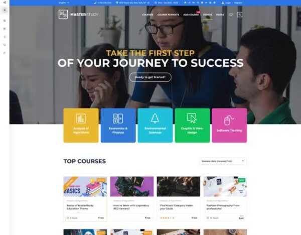 MasterStudy – Powerful Education WordPress Theme for Online Courses