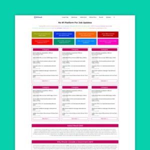 Sarkari Result & Job Design Theme for Generate Press