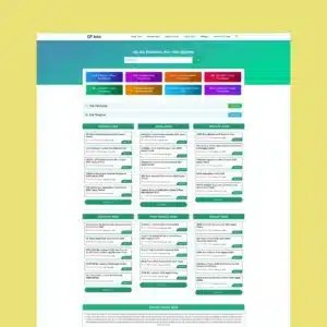 Sarkari Job Website Templates For GeneratePress