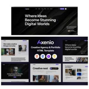 Creative Agency & Portfolio HTML Template