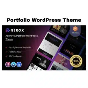 Agency & Portfolio WordPress Theme – Nerox