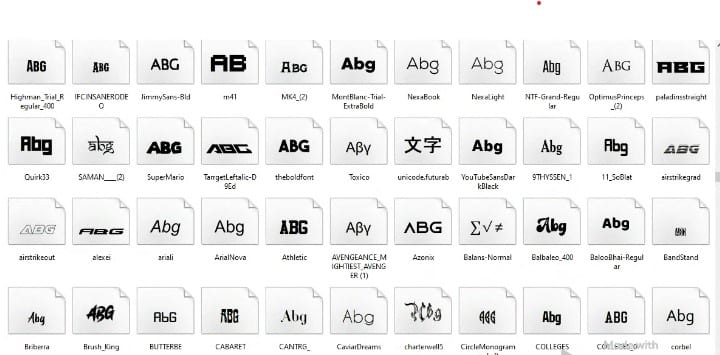 2000+ Premium Fonts Bundle for Video Editors | Cinematic, Reels & Branding Fonts